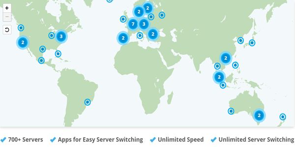 VyprVPN-Servers